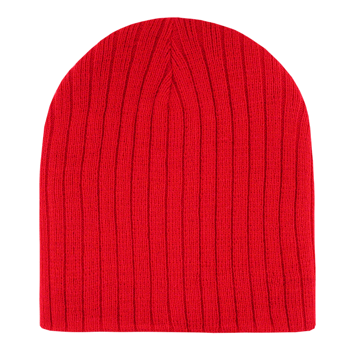 Decky Cable Beanies | Decky 601 Red OSFM Beanies