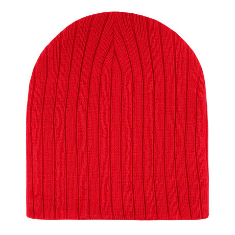 Decky Cable Beanies | Decky 601 Red OSFM Beanies