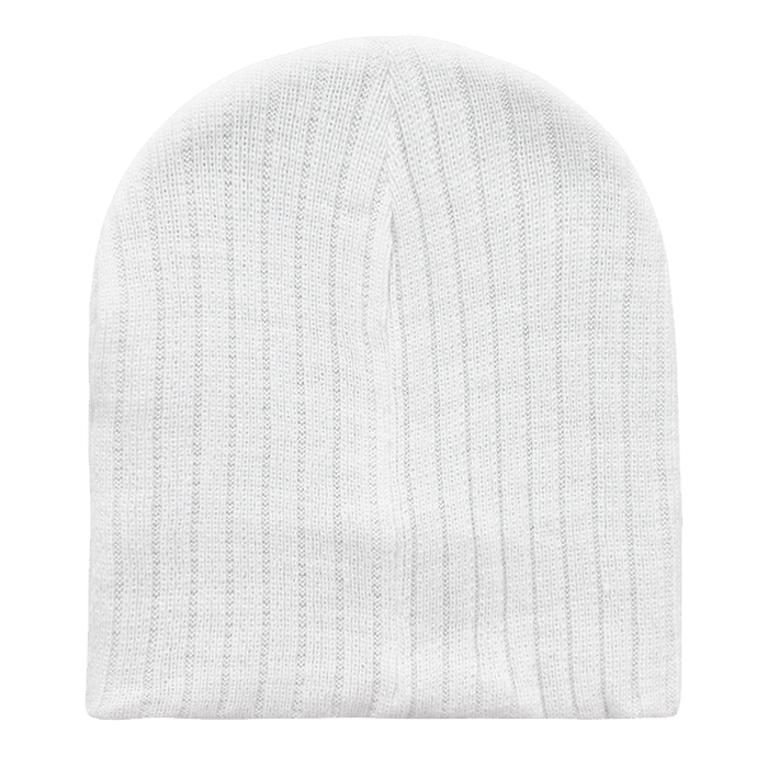 Decky Cable Beanies | Decky 601 White OSFM Beanies