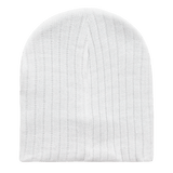 Decky Cable Beanies | Decky 601 White OSFM Beanies