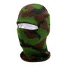 Decky Camo 1 Hole Mask | Decky 8033 Woodland OSFM