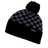 Decky Changbai Checker Beanie | Decky K019 Grey/Black OSFM Beanies