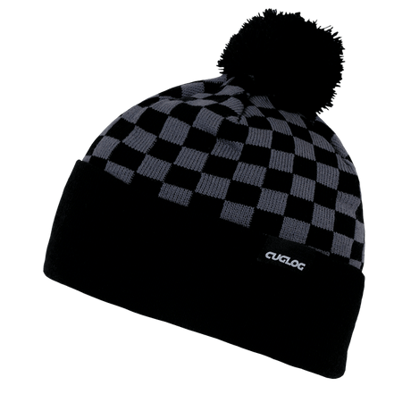 Decky Changbai Checker Beanie | Decky K019 Grey/Black OSFM Beanies