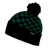 Decky Changbai Checker Beanie | Decky K019 Kelly/Black OSFM Beanies