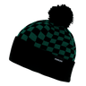 Decky Changbai Checker Beanie | Decky K019 Kelly/Black OSFM Beanies