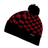 Decky Changbai Checker Beanie | Decky K019 Red/Black OSFM Beanies