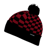 Decky Changbai Checker Beanie | Decky K019 Red/Black OSFM Beanies