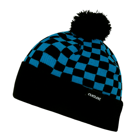 Decky Changbai Checker Beanie | Decky K019 Teal/Black OSFM Beanies