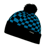 Decky Changbai Checker Beanie | Decky K019 Teal/Black OSFM Beanies