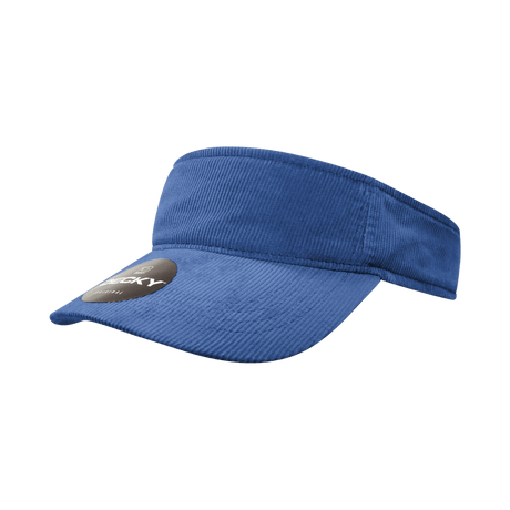 Decky Corduroy Visor | Decky 4004 Navy OSFM Visors