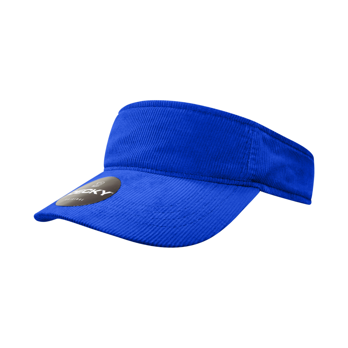 Decky Corduroy Visor | Decky 4004 Royal OSFM Visors
