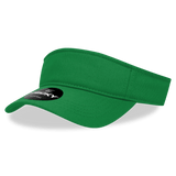Decky Cotton Visor | Decky 3001 Kelly Green OSFM Visors