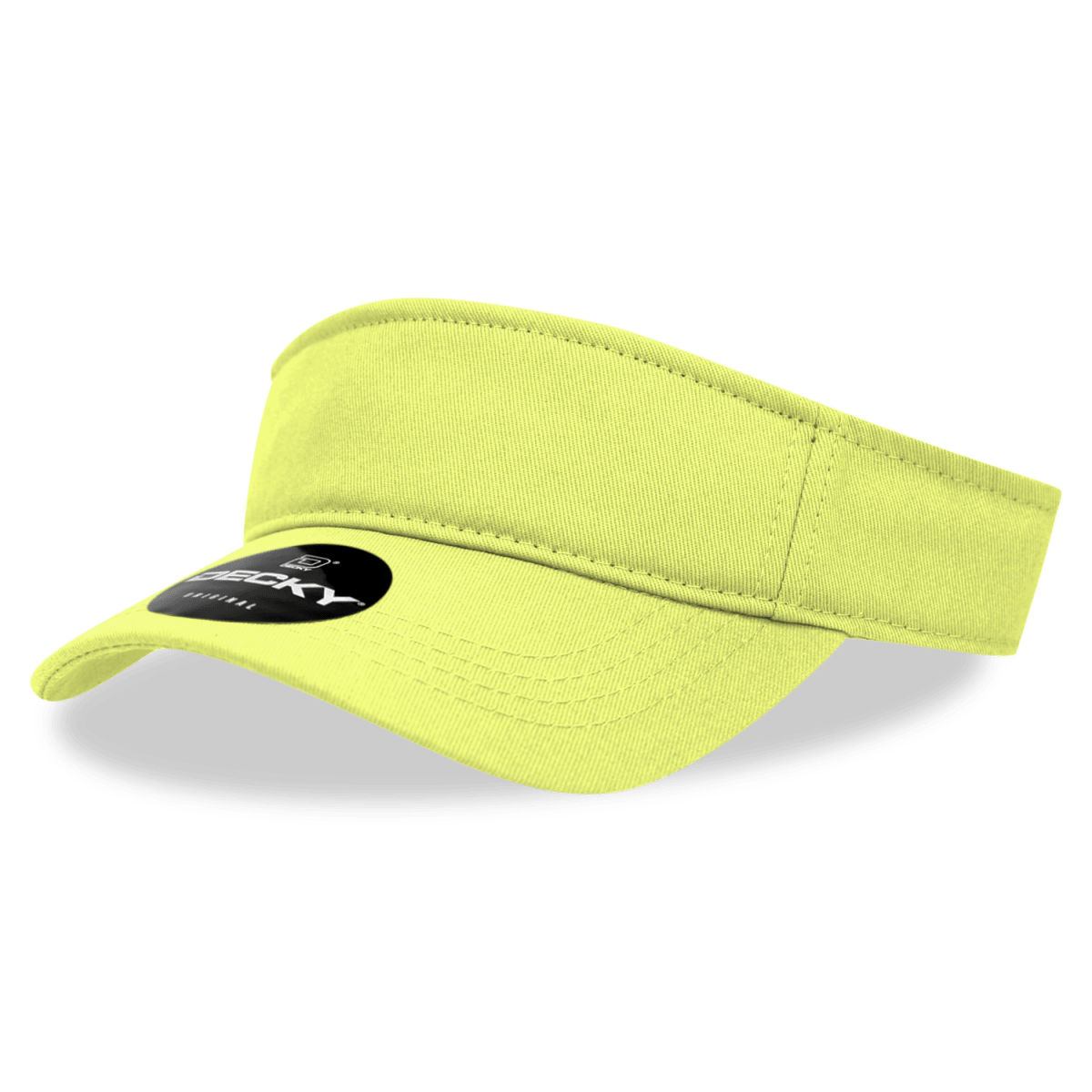 Decky Cotton Visor | Decky 3001 Lemon OSFM Visors