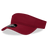 Decky Cotton Visor | Decky 3001 Maroon OSFM Visors