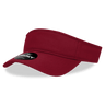 Decky Cotton Visor | Decky 3001 Maroon OSFM Visors