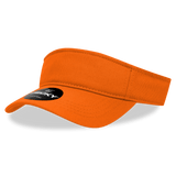 Decky Cotton Visor | Decky 3001 Orange OSFM Visors