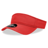 Decky Cotton Visor | Decky 3001 Red OSFM Visors