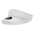 Decky Cotton Visor | Decky 3001 White OSFM Visors