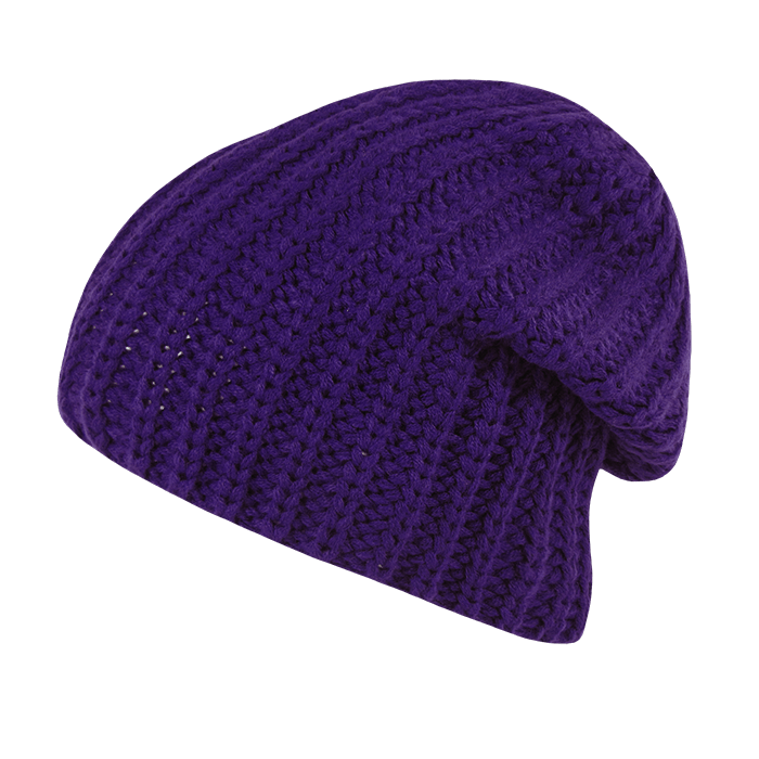 Decky Cozy Knit | Decky 635 Purple OSFM