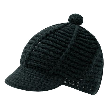 Decky Crocheted Reggae Cap | Decky 624 Black OSFM Hats