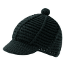 Decky Crocheted Reggae Cap | Decky 624 Black OSFM Hats