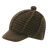 Decky Crocheted Reggae Cap | Decky 624 Brown OSFM Hats