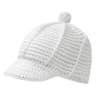 Decky Crocheted Reggae Cap | Decky 624 White OSFM Hats