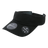 Decky Dimple Patterned Sun Visors | Decky 6204 Black OSFM Visors