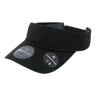 Decky Dimple Patterned Sun Visors | Decky 6204 Black OSFM Visors