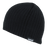Decky Elbruz Ribbed Acrylic Beanies | Decky K008 Black Standard Beanies