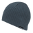 Decky Elbruz Ribbed Acrylic Beanies | Decky K008 Charcoal Standard Beanies
