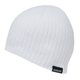Decky Elbruz Ribbed Acrylic Beanies | Decky K008 White OSFM Beanies