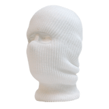 Decky Face Mask 1 Hole Beanie | Decky 971 White OSFM Beanies