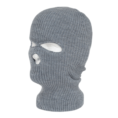 Decky Face Mask 3 Holes Beanie | Decky 970 Heather Grey OSFM Beanies
