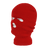 Decky Face Mask 3 Holes Beanie | Decky 970 Red OSFM Beanies