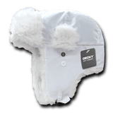 Decky Faux Fur Aviator Hat | Decky 777 White L/XL Hats