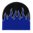 Decky Fire Beanie | Decky 8003 Black/Blue/Grey OSFM Beanies
