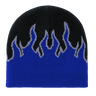 Decky Fire Beanie | Decky 8003 Black/Blue/Grey OSFM Beanies