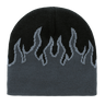 Decky Fire Beanie | Decky 8003 Black/Grey/Charcoal OSFM Beanies