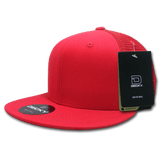 Decky Fitted Cotton Trucker Cap | Decky 1075 Red 6 7/8 Hats