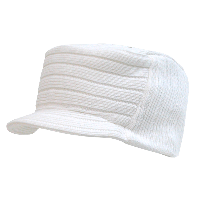 Decky Flat Top HybriCap | Decky 963 White OSFM Hats