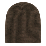 Decky GI Cuffless Watch Caps | Decky 608 Brown OSFM Hats
