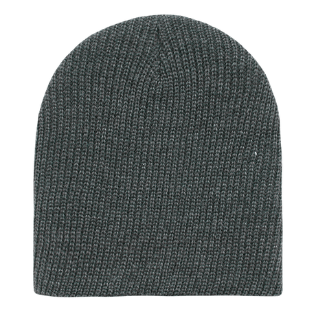 Decky GI Cuffless Watch Caps | Decky 608 Heather Charcoal OSFM Hats