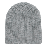 Decky GI Cuffless Watch Caps | Decky 608 Heather Grey OSFM Hats
