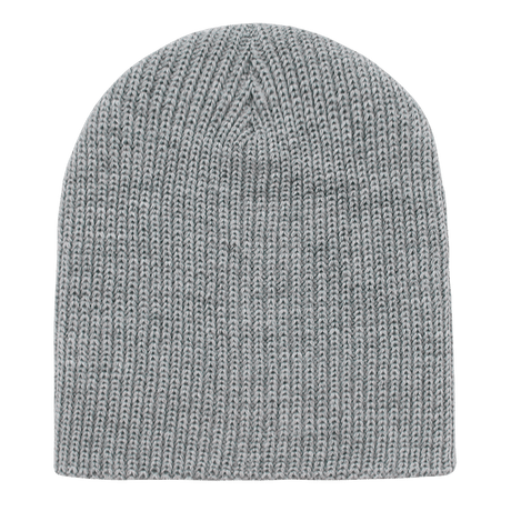 Decky GI Cuffless Watch Caps | Decky 608 Heather Grey OSFM Hats