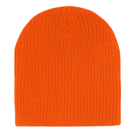Decky GI Cuffless Watch Caps | Decky 608 Orange Standard Hats