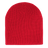 Decky GI Cuffless Watch Caps | Decky 608 Red OSFM Hats