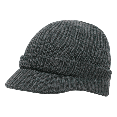 Decky GI HybriCap | Decky 605 Heather Charcoal OSFM Hats