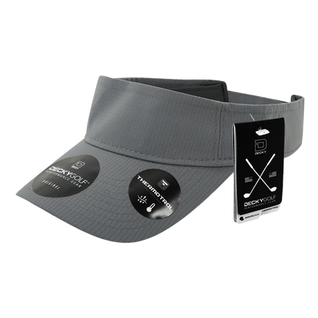 Decky Grid H2O Sun Visors | Decky 7104 Char OSFM Visors
