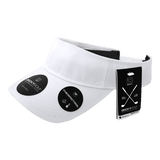 Decky Grid H2O Sun Visors | Decky 7104 White OSFM Visors